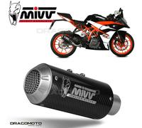 KT.019.SM3C - Terminale Scarico MIVV MK3 Carbonio KTM 125/390 DUKE / RC