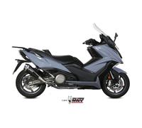Scarico KYMCO AK 550 Mivv Delta Race Inox Nero O.008.LDRB