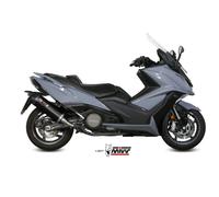Scarico KYMCO AK 550 Mivv Oval Inox Nero con Coppa Carbonio O.008.LVC