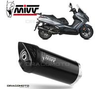 MV.KY.0004.LV - Terminale Scarico MIVV MOVER Nero KYMCO DOWNTOWN 350 (16-20)