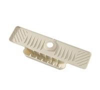 Scarico Lavello Cucina Tappetino per rubinetto da cucina, tappetino di drenaggio in silicone, protezione per vaschetta in pietra ad asciugatura rapida, tappetino per rubinetto in (Beige, One Size)