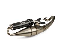 Sistema di scarico completo LeoVince HAND MADE TT Black Edition, alluminio