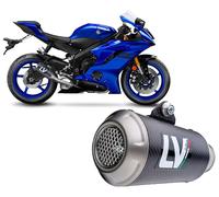 15215C - Terminale Scarico LeoVince LV-10 Carbonio YAMAHA YZF-R6 (06-21)
