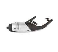 5543 - Scarico Completo LeoVince TOURING Inox Nero MBK BOOSTER 100 (99-01)