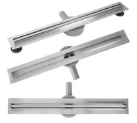 Scarico Lineare Rea Neox Slim Pro Nickiel Brush 50