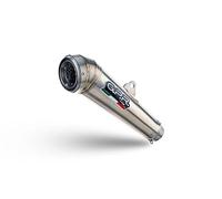 Scarico marca GPR, compatibile con Hond Trx 400 Sportrax EX Terminale omologato per uso stradale, con raccordo specifico, serie GPR Powercone