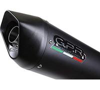 Scarico marca GPR compatibile con Ktm RC 390 2015/2016, terminale omologato con raccordo specifico, Furore nero