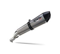 Scarico marca GPR compatibile con Swm Motorcycles RS 650 R 2017-2018, Gpe Ann. titanium, Terminale di scarico semi-completo, omologato, con db killer estraibile e raccordo specifico