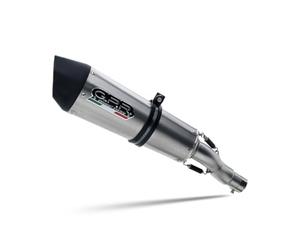 Scarico marca GPR compatibile con Swm Motorcycles RS 650 R 2017-2018, Gpe Ann. titanium, Terminale di scarico semi-completo, omologato, con db killer estraibile e raccordo specifico
