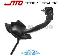 SCARICO MARMITTA NERA SITOPLUS SITO PLUS PER PIAGGIO APE CAR 601 / TM 703
