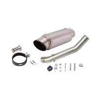 Scarico Marmitta Per Kawasaki Per Z750 Z 750 2004-2008 Slip On Moto Con Silenziatore DB Killer Scarico Modificato Silenziatore Tubo Scarico(A)