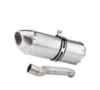 Scarico marmitta per moto Slip-On Per CFMOTO 800MT CF 800-5A 2021 2022 Scarico Moto DB Killer Escape Tubo Di Collegamento Centrale(E)