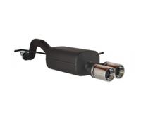 Scarico sportivo compatibile con Ford Fiësta VII ST 1.6 134kW 2013-2017 2x80mm