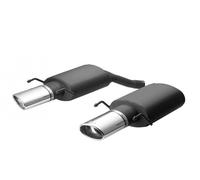 Scarico Sportivo Doppio Auto-Style, 120x80 mm