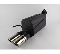 AutoStyle US 12720870RS - Silenziatore di scarico sportivo universale per Swift IV HB 1.2 69 kW 2010, 2 mm x 70 mm DTM
