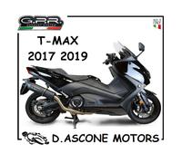 SCARICO MARMITTA TERMINALE GPR FURORE EVO4 NERO TMAX 530 2017 2018 2019 COMPLETA