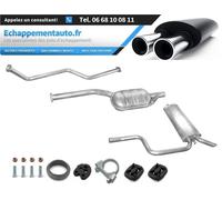 Scarico Mercedes S124 200T Diesel Break Senza Catalizzatore e-Plaqué 1244902821