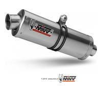 Scarico Mivv 2 SLIP-ON acciaio ovale Sport