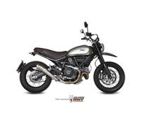 Scarico MIVV Ghibli acciaio inox per Ducati Scrambler 800 2015 - 2020 NUOVO o...