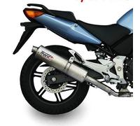 Scarico Mivv Oval Honda CBF 600/ S 04-13 Acciaio (Inox)