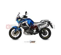 Mivv Y.034.LEC YAMAHA XT 1200 Z SUPERTENERE 2010 > SLIP-ON OVAL CARBONIO CARBON CAP