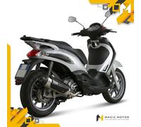 Scarico MIVV Urban per Piaggio Beverly 400 06-10 Slip-On Inox C.GL.0009.K