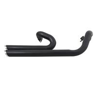 Scarico Moto Fuga Silenziatore Per Drag Per Star Per V Star 400 650 XVS650 XVS400 650A Scarico Per Motocicletta Tubo Collegamento Completo Marmitta Scarico(Black)