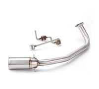 Scarico Moto Fuga Silenziatore Per PCX125 PCX150 PCX160 2017-2024 Tubo Di Collegamento Anteriore In Acciaio Inox Modificato Per Motocicletta, Linea Da 51 Mm(TYPE-E BEFORE 2017)