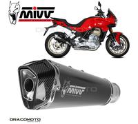 Scarico MOTO GUZZI V100 MANDELLO 2022 2023 MIVV Delta Race Nero