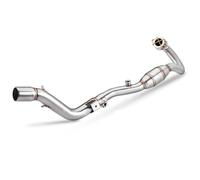 Scarico Moto Tubo Compatibile Con CRF250L Per CRF300L Off-Road Scarico Motocicletta Marmitta Anteriore Centrale Tubo Di Collegamento Sistema Di Scarico Parti Accessori Per Motociclette