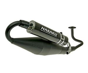Scarico NARAKU Crossover nero/carbonio - SunL sl50qt di 7 50 4T