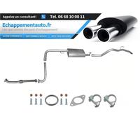 Scarico Nissan Navara 2.5 DCI (2005-) Completo E-Cromato 20050EB310