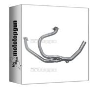 scarico omologato arrow in inox compatibile con honda xl 650 v transalp 2000 2001 2002 2003 2004 2005 2006 2007 mototopgun 72068pd