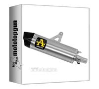 scarico omologato arrow maxi race-tech in titanio con coppa in carbonio compatibile con honda africa twin crf 1100 l 2024 mototopgun 72625pk