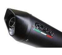 Scarico omologato marca GPR compatibile con Suzuki V-Strom 1000 2014/2016,terminale omologato con raccordo,GPR Furore Nero