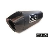 SCARICO OMOLOGATO MSR MOTO BETA ALP 4 4.0 400 2017 2018 2019 2020 PENTAFOX DARK ACCIAIO INOX FINE SERIE