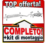 Scarico OPEL ASTRA G 1.6 1.8 2.0 16V CC Hatchback 1998-2004