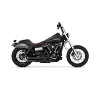 Scarico pcx sfalsato da 2-1/2" bigshot nero 06-17 dyna Vance & hines