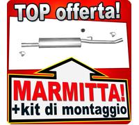 Scarico per CITROEN FIAT LANCIA PEUGEOT 2.0 16V 2001-2006 Marmitta
