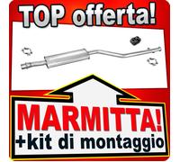 Scarico per CITROEN XSARA PICASSO 1.8 16V 12.1999-2005 Marmitta
