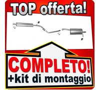 Scarico per DACIA DUSTER 1.6 16V 2WD 105/115 CV dal 2010