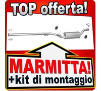 Scarico per FORD FOCUS VOLVO C30 S40 MAZDA 3 1.6 1.8 TD TDCI Marmitta