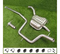 Scarico per FORD GALAXY II MONDEO IV S-MAX 1.8 2.0 TDCI senza DPF +Tubo Marmitta