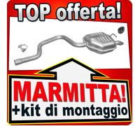 Scarico per FORD MONDEO MK3 2.2 TDCi 150/155CV 2.0 TDCi 2001-2007 Marmitta