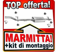 Scarico per MERCEDES SPRINTER 2-T 3-T 4-T CDI 2000-2006 Marmitta