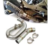 Scarico per moto Accessori Per Moto Per Honda CB600F, Per Hornet 600, CBR600F 2007-2013, 2012, 2011, 2010, 2009 E 2008, Tubo Di Scarico Con Raccordo Centrale