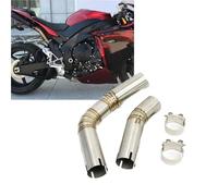 Scarico per moto Collegamento Marmitta Di Scarico Per Yamaha YZF-R1 R1 2009-2014 2013 2012 2011 2010 Tubo Intermedio Per Moto