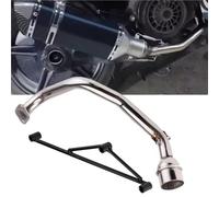 Scarico per moto Con Staffa, Tubo Di Collegamento Anteriore Da 51 Mm, Scarico Per Moto Per YAMAHA GY6, Per Serbatoio Per Zuma 125cc, 150cc E 200cc Scooter In Acciaio Inox