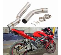Scarico per moto Per Honda CBR600 CBR600RR F5 2005-2017 2016 2015 2014 2013 2012 2011, Marmitta Di Scarico Con Raccordo Centrale Per Moto