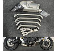 Scarico per moto Silenziatore Di Scarico Per Moto Completo Con Raccordo Centrale Anteriore Per HONDA CB650R CBR650R CB CBR 650 CB650 CBR650 R 2019 2020 2021 2022